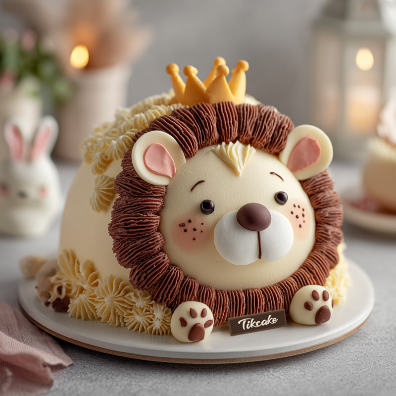 原创狮子座主题鲜奶蛋糕八（7.23-8.22）