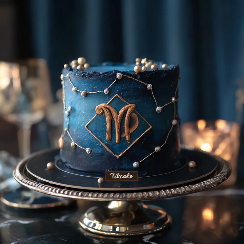 原创处女座主题鲜奶蛋糕十七（8.23-9.22）