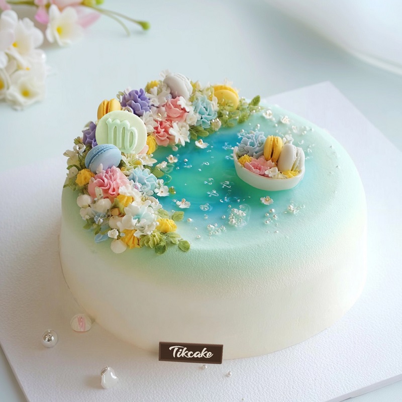 原创处女座主题鲜奶蛋糕二十一（8.23-9.22）