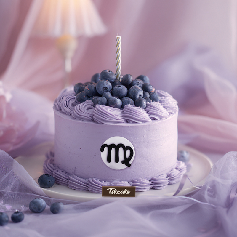 原创处女座主题水果鲜奶蛋糕五（8.23-9.22）